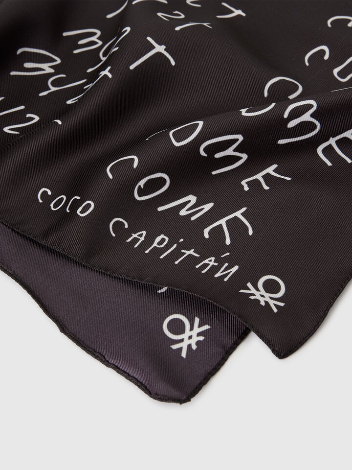SQUARE SCARF Women image number 3